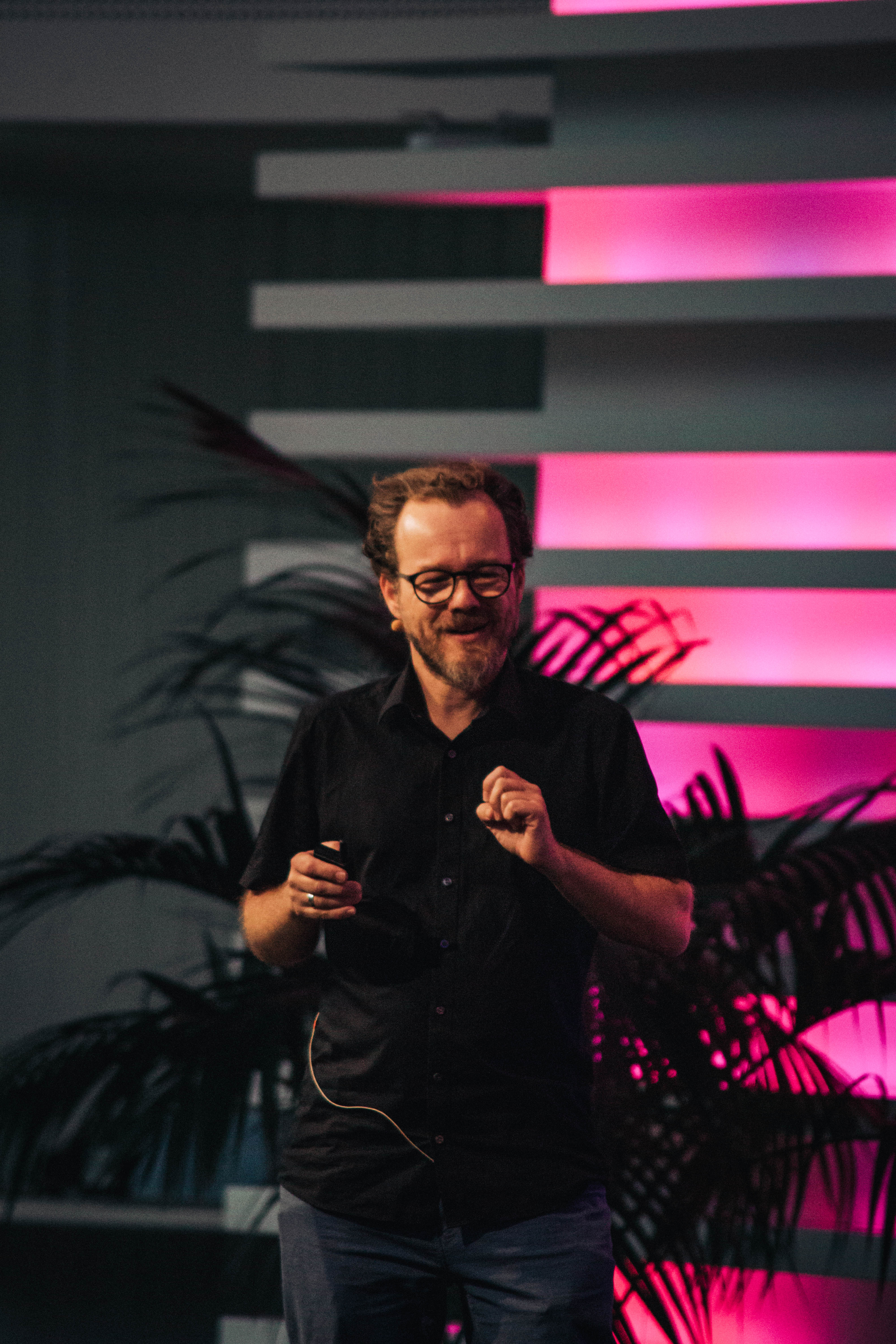 Arno Selhorst on stage