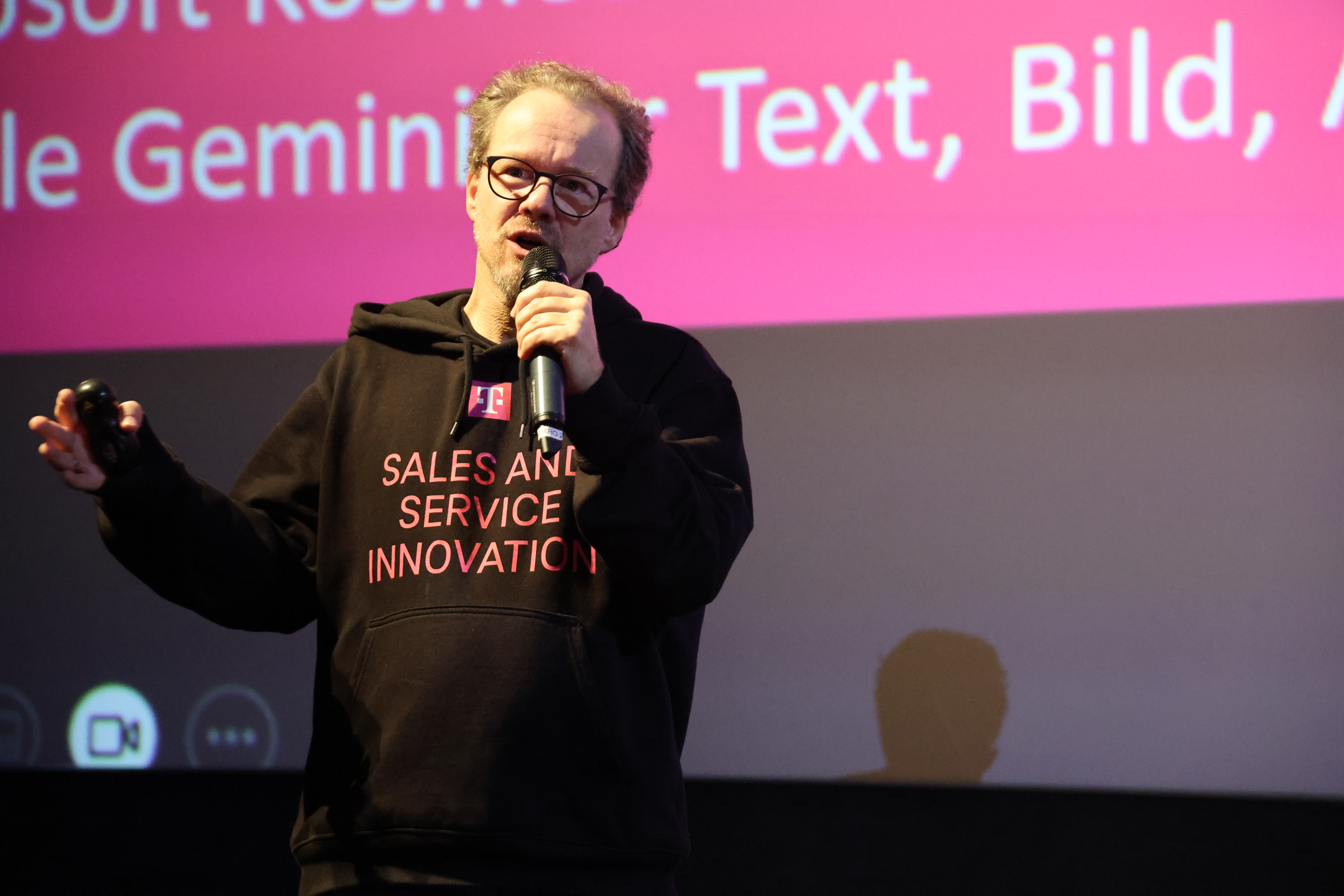 Arno Selhorst bei einer Keynote